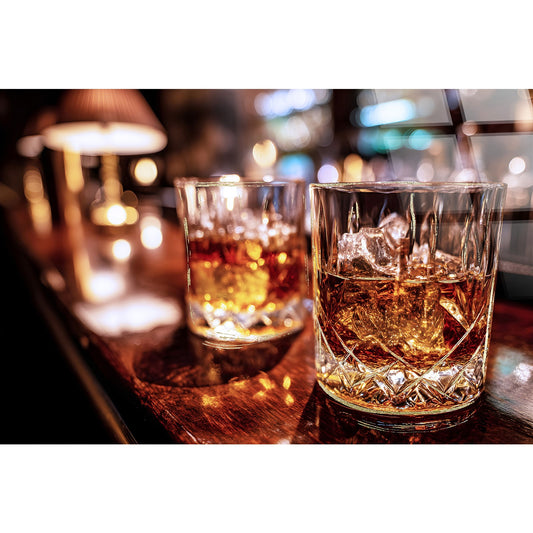 Classy Living Classic Amber Nightcap 40"x60", Amber/Brown/Black
