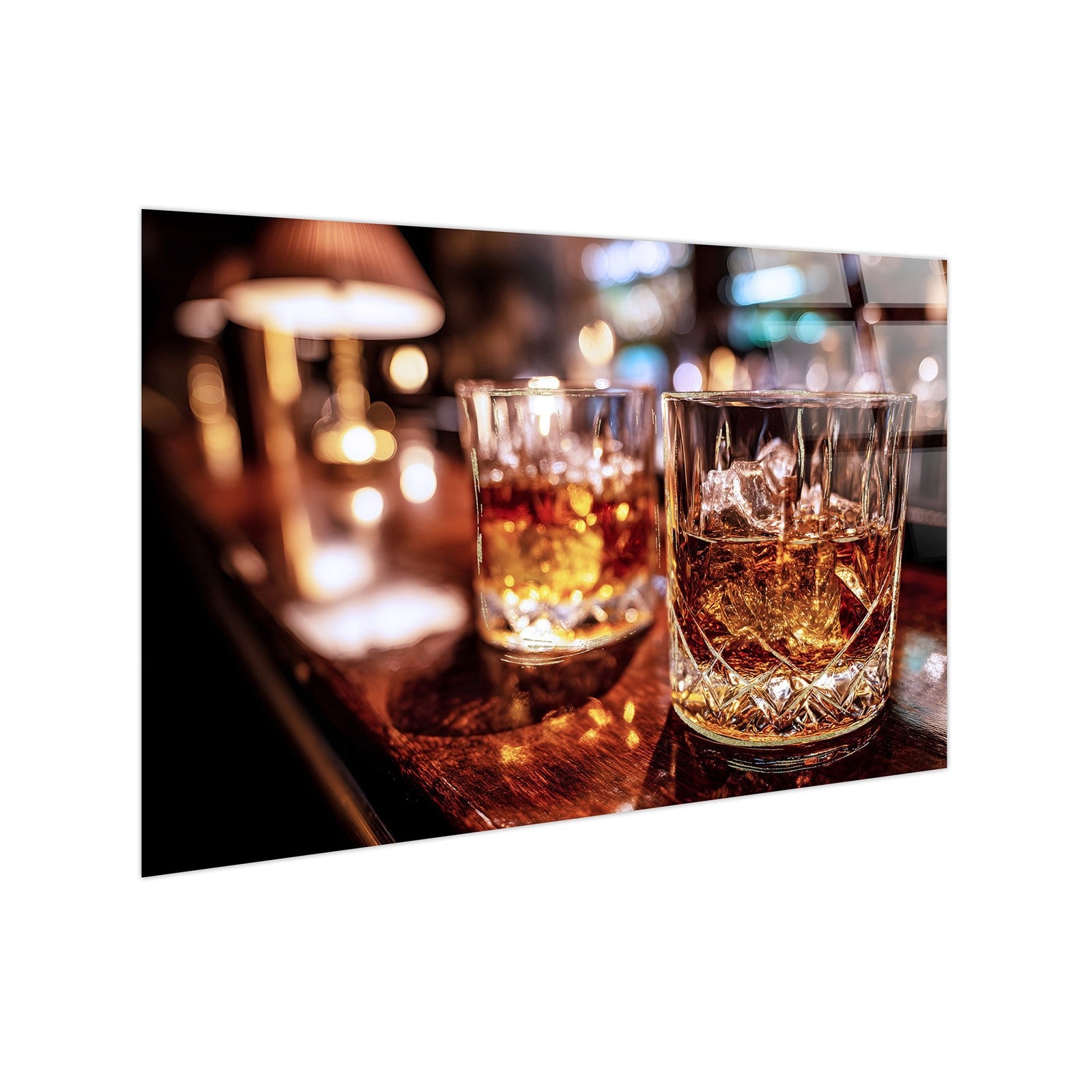 Classy Living Classic Amber Nightcap 40"x60", Amber/Brown/Black