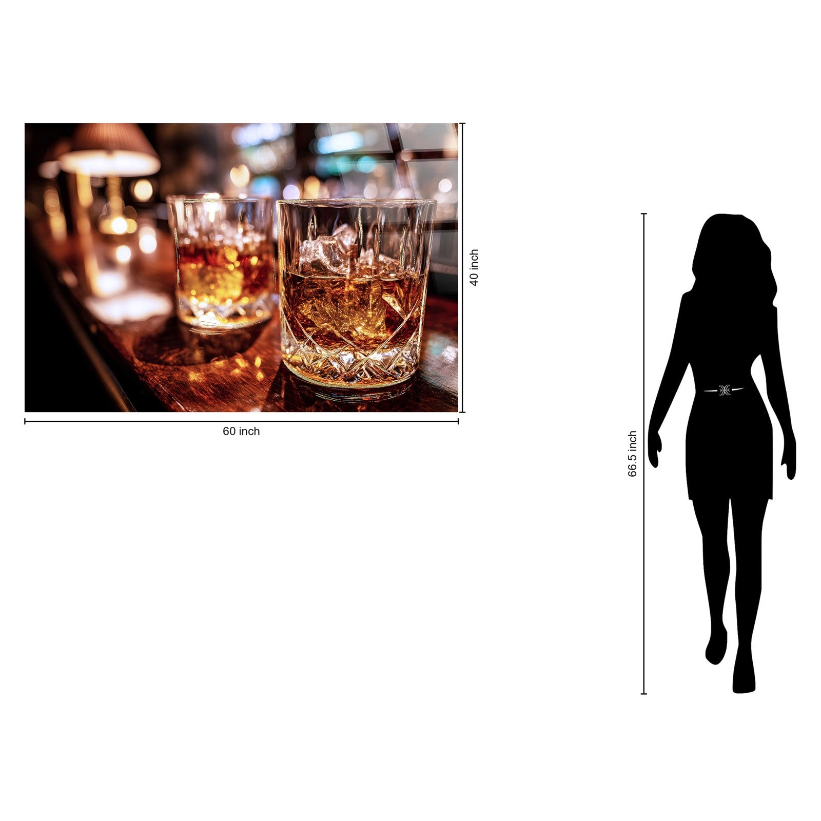 Classy Living Classic Amber Nightcap 40"x60", Amber/Brown/Black