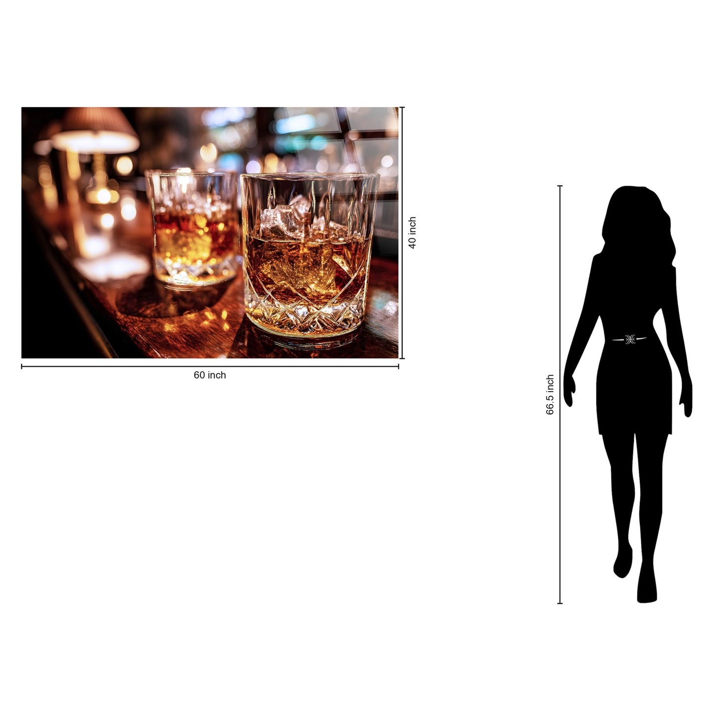 Classy Living Classic Amber Nightcap 40"x60", Amber/Brown/Black