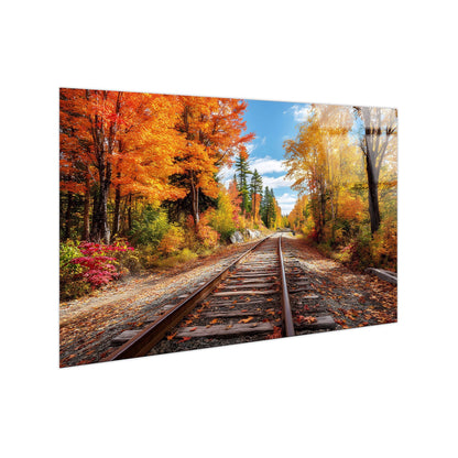 Classy Living Expansive Autumn Passage, Orange/Gold/Blue/Brown/Green
