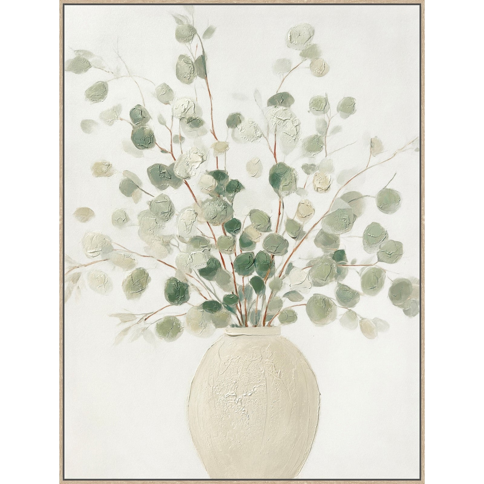 Classy Living Poetic Soft Grove 39"x30", Sage/Ivory/Natural