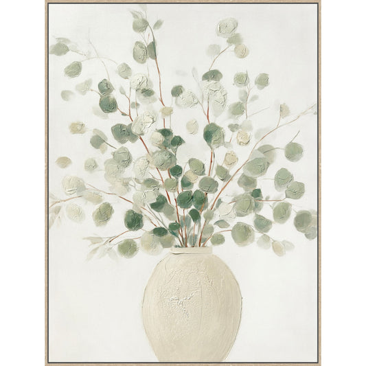 Classy Living Poetic Soft Grove 39"x30", Sage/Ivory/Natural