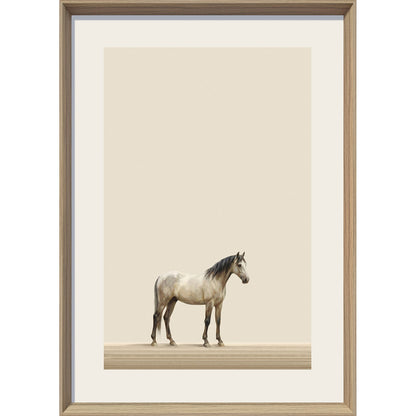 Classy Living Timeless Quiet Stallion II, Cream/Beige/Brown/Gray