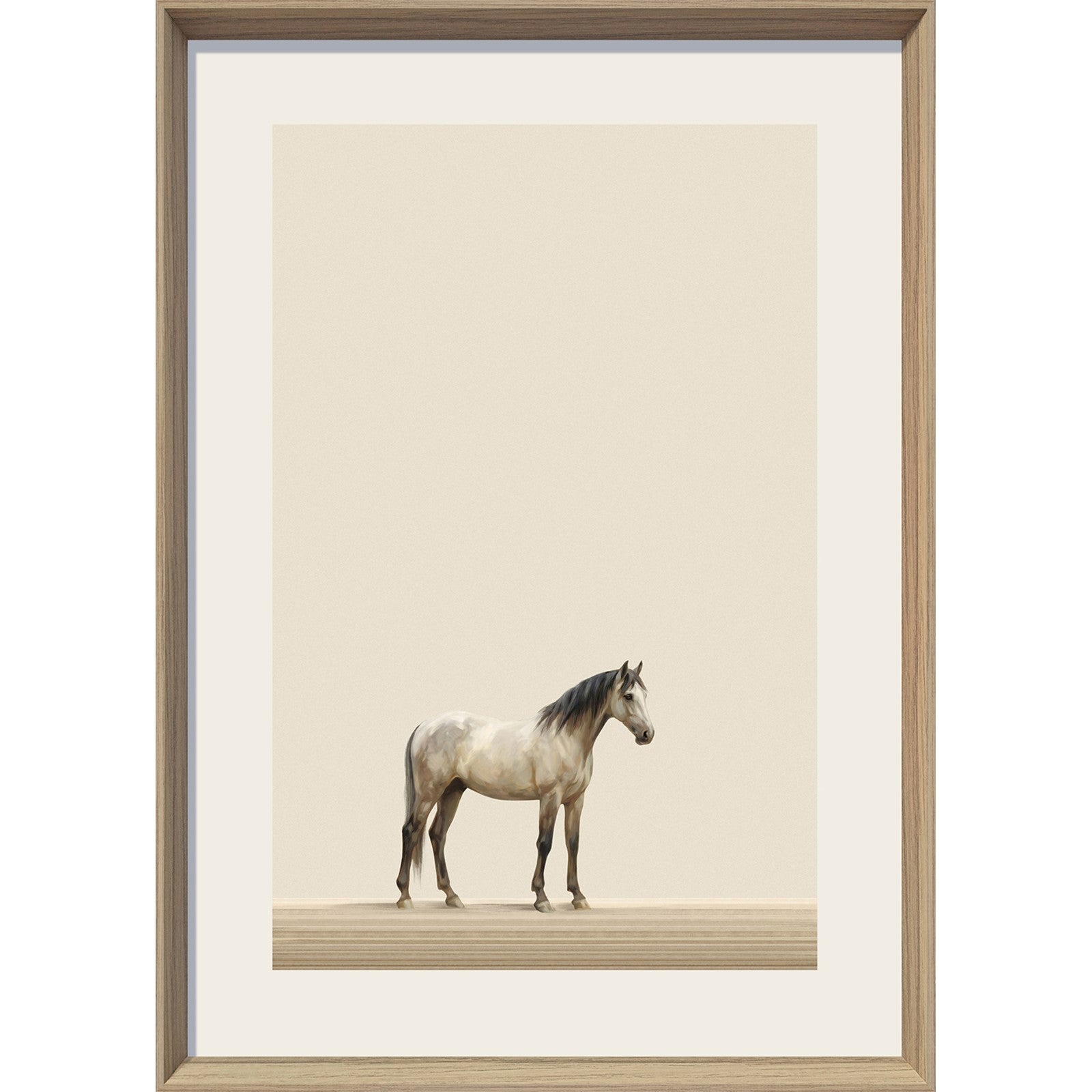 Classy Living Timeless Quiet Stallion II, Cream/Beige/Brown/Gray