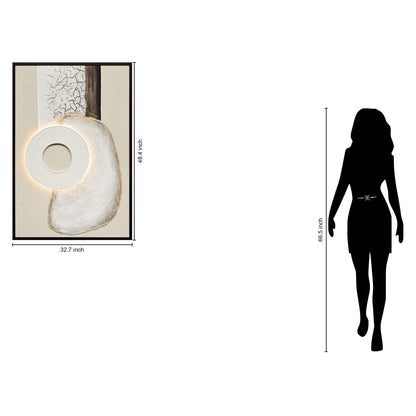 Classy Living Timeless Ivory Contour II, Ivory/Cream/Taupe/Black/Gold