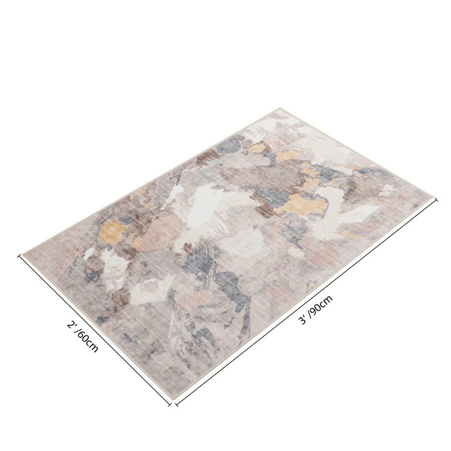 Haus Appeal Designs Hamford 2x3 Multi Accent Rug, Beige