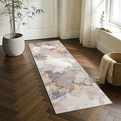 Haus Appeal Designs Hamford 2x7 Multi Runner Rug, Beige