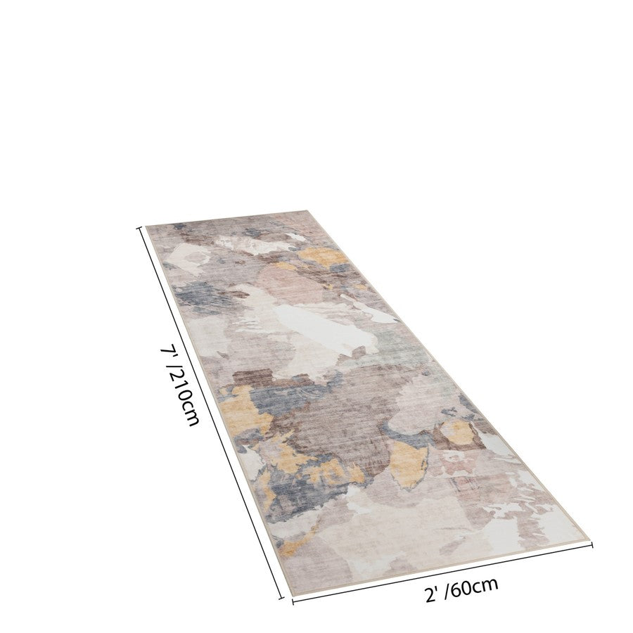 Haus Appeal Designs Hamford 2x7 Multi Runner Rug, Beige