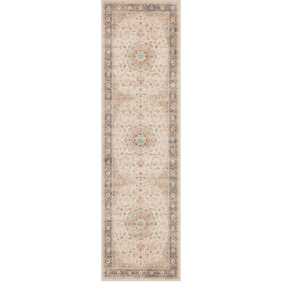 Haus Appeal Designs Hamford Medallion 2x7 Ivory Runner Rug - HA-HAM40022-7