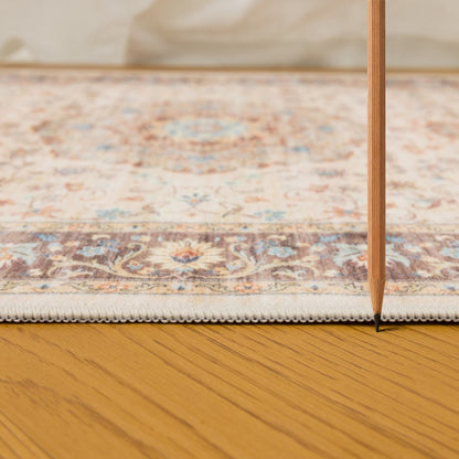 Haus Appeal Designs Hamford Medallion 2x7 Ivory Runner Rug