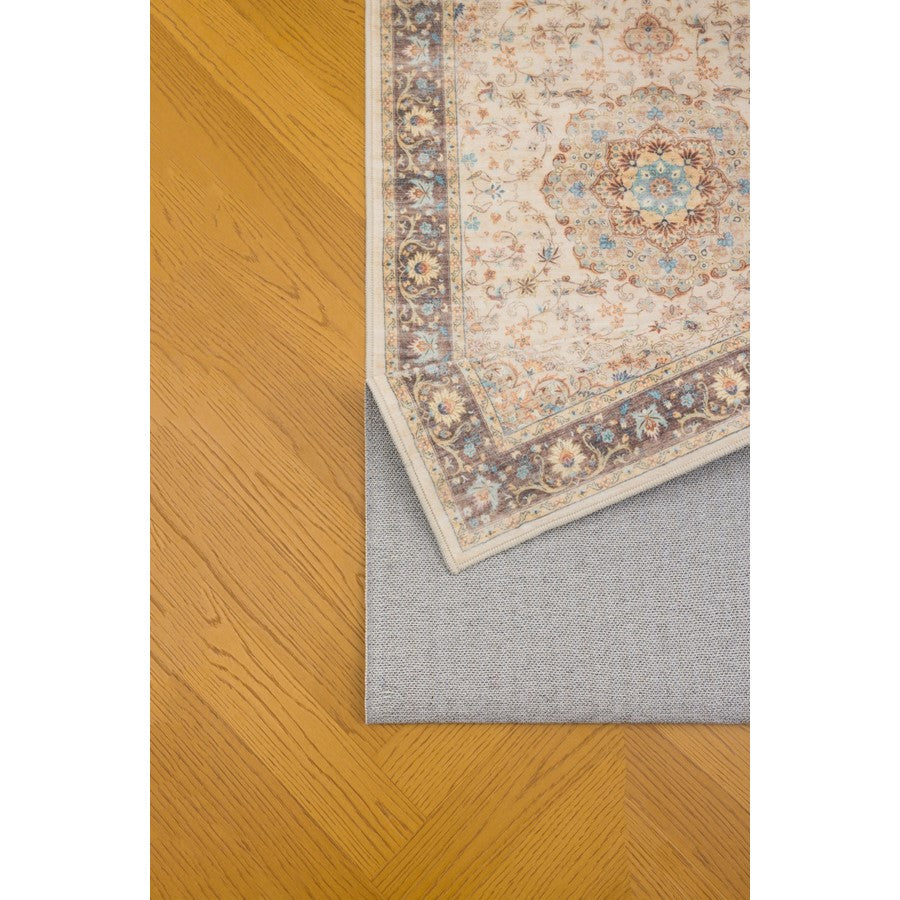 Haus Appeal Designs Hamford Medallion 5x7 Ivory Area Rug