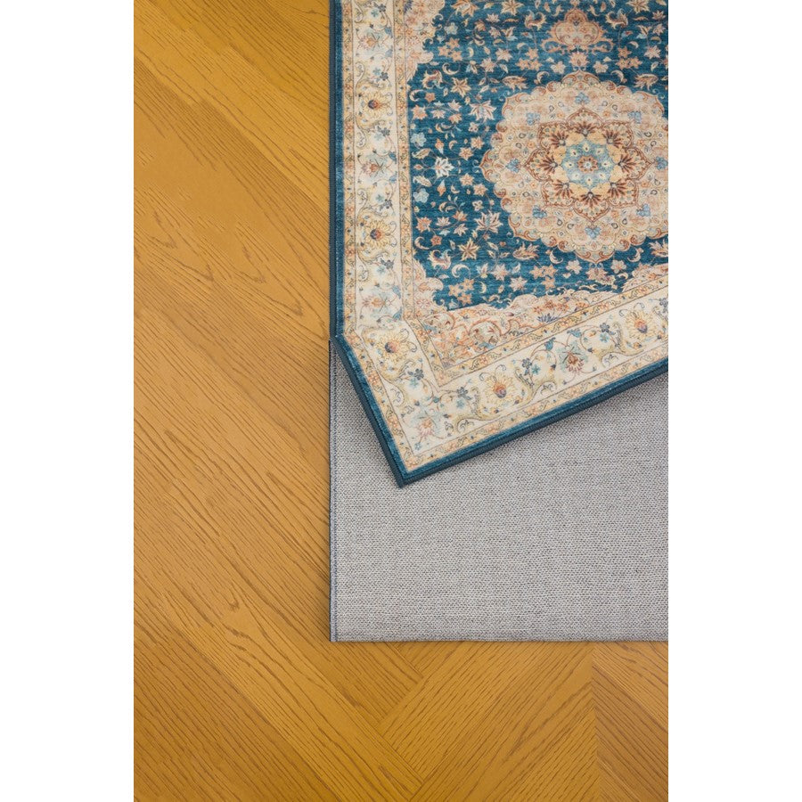 Haus Appeal Designs Hamford 10x14 Medallion Navy Area Rug
