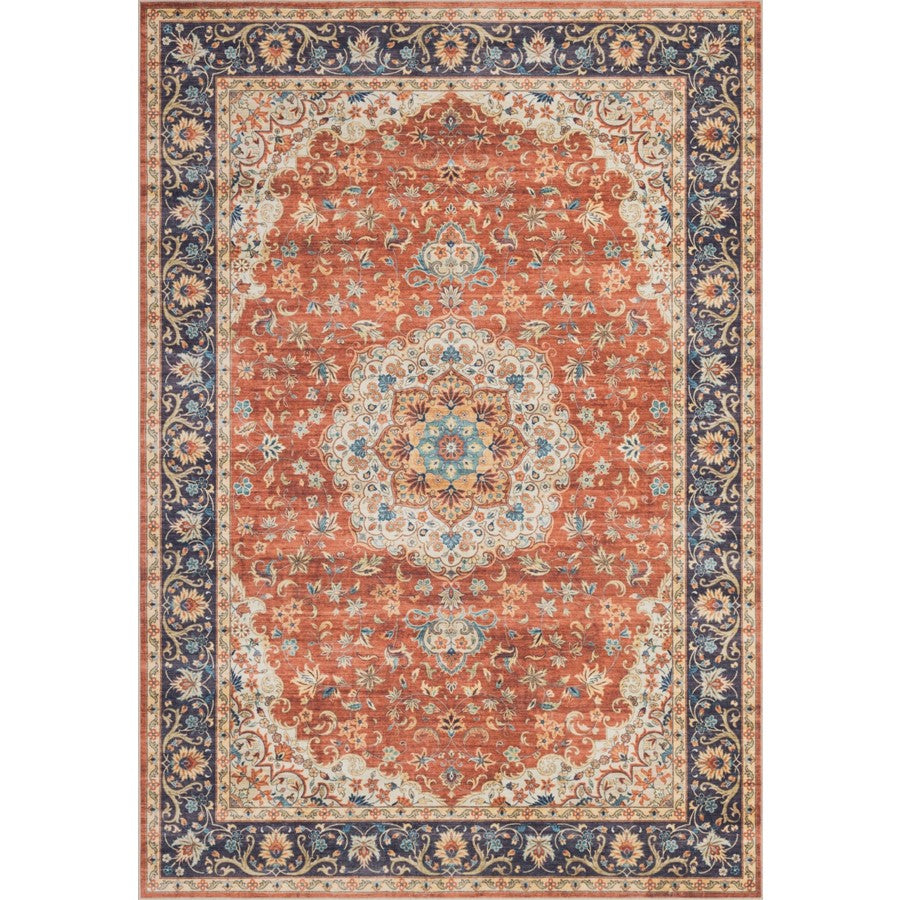 Haus Appeal Designs Hamford Medallion 9x12 Red Area Rug - HA-HAM40049-12