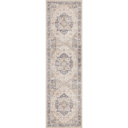 Haus Appeal Designs Hamford 2x7 Ivory Runner Rug - HA-HAM40052-7