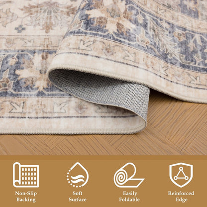 Haus Appeal Designs Hamford 5x7 Ivory Area Rug