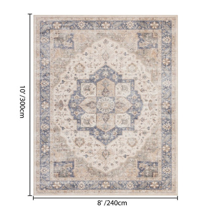 Haus Appeal Designs Hamford 8x10 Ivory Area Rug