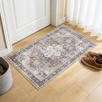 Haus Appeal Designs Hamford 2x3 Brown Accent Rug - HA-HAM40062-3