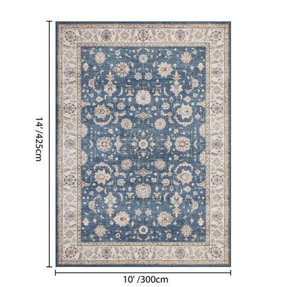 Haus Appeal Designs Hamford 10x14 Navy Area Rug