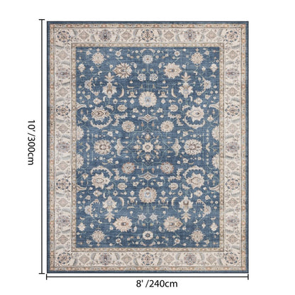 Haus Appeal Designs Hamford 8x10 Navy Area Rug