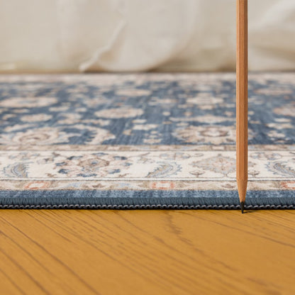 Haus Appeal Designs Hamford 9x12 Navy Area Rug