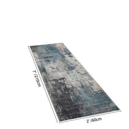 Haus Appeal Designs Metronova 2x7 Blue Runner Rug