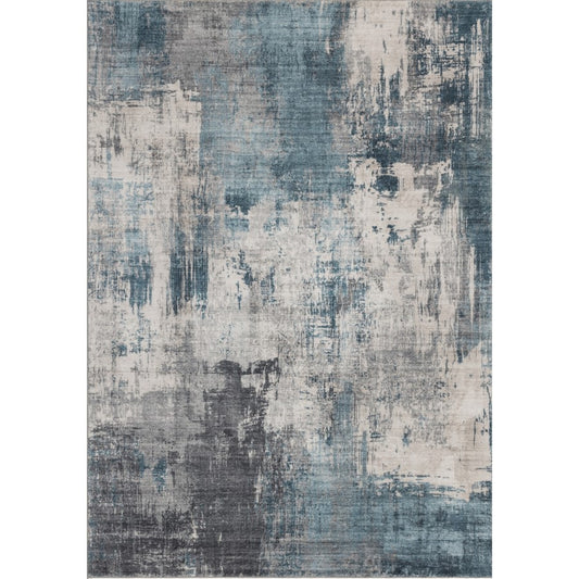 Haus Appeal Designs Metronova 5x7 Blue Area Rug - HA-MET80015-7