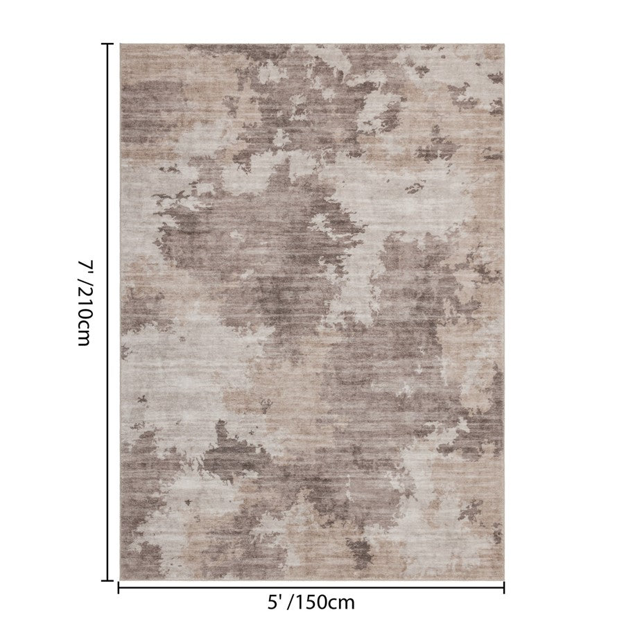 Haus Appeal Designs Metronova 5x7 Beige Area Rug