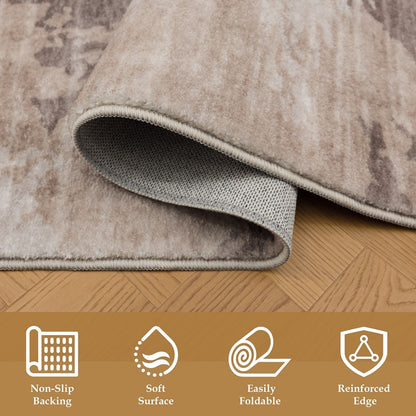 Haus Appeal Designs Metronova 9x12 Beige Area Rug