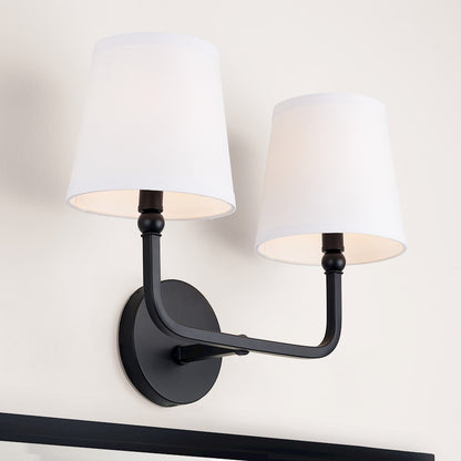 Bathroom Vanity Light, Matte Black