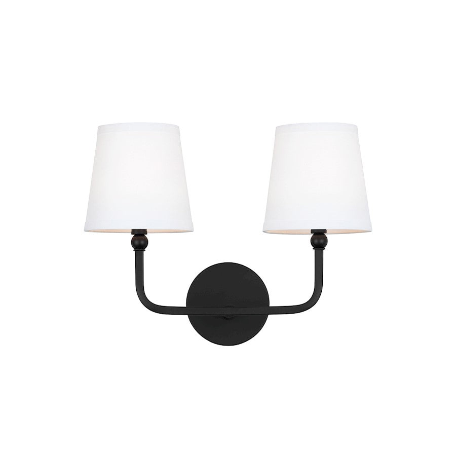 Bathroom Vanity Light, Matte Black