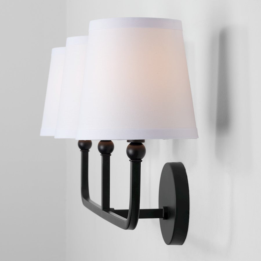 Bathroom Vanity Light, Matte Black