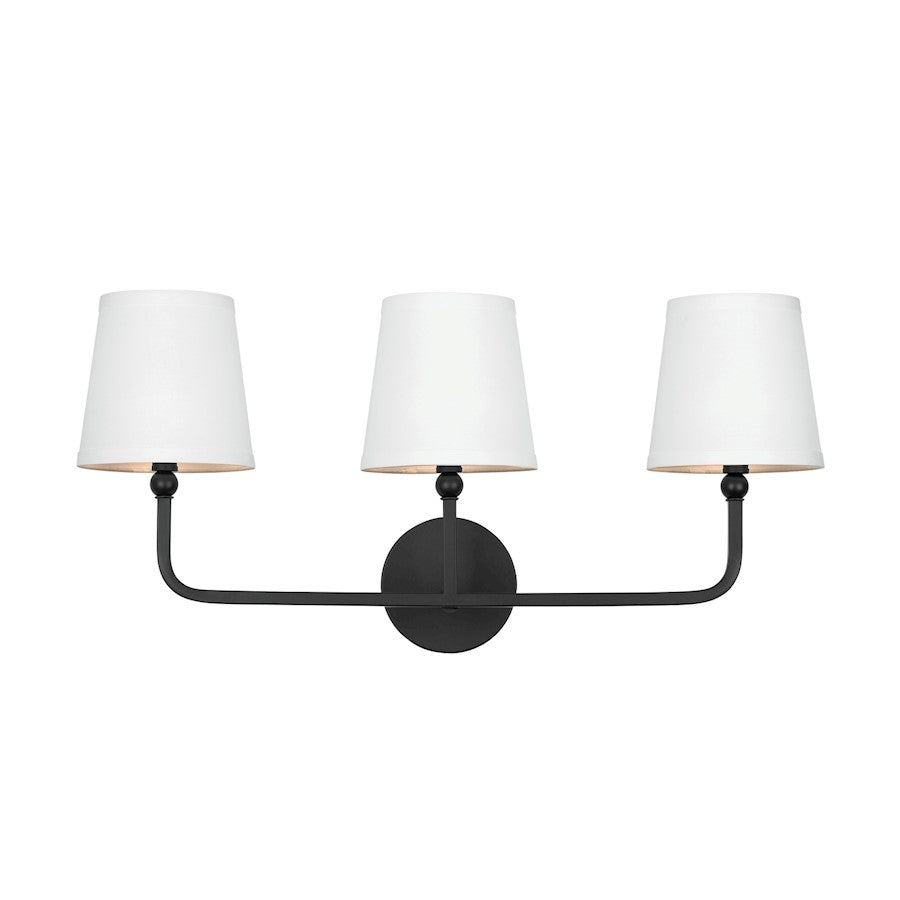 Bathroom Vanity Light, Matte Black
