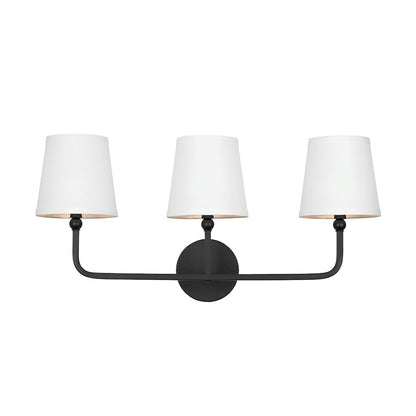 Bathroom Vanity Light, Matte Black