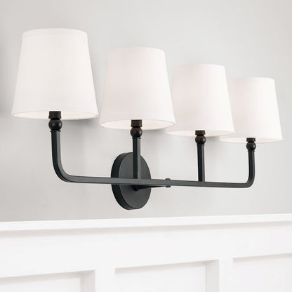 Bathroom Vanity Light, Matte Black