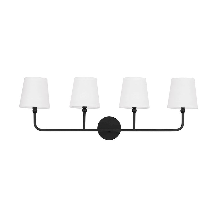 Bathroom Vanity Light, Matte Black