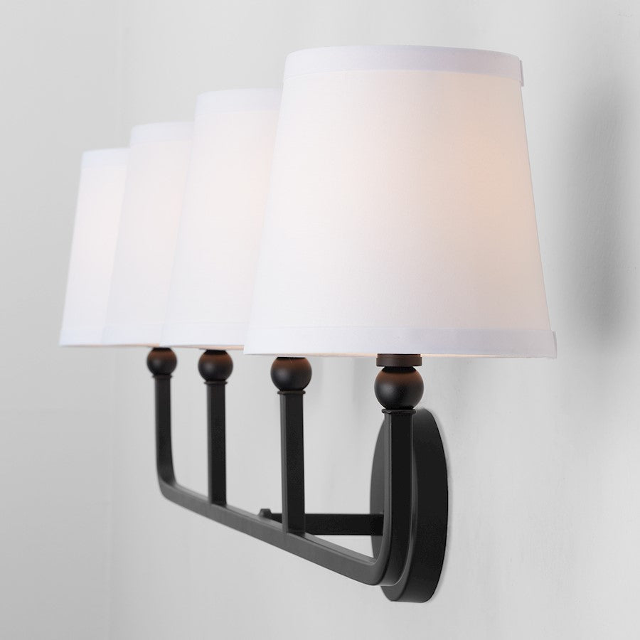 Bathroom Vanity Light, Matte Black