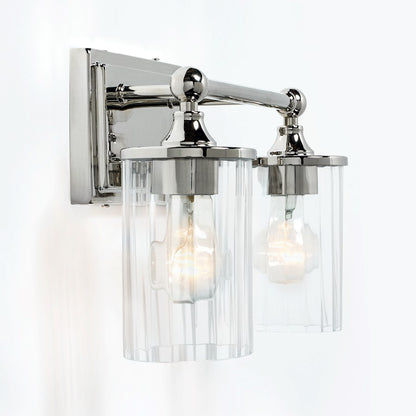 Bathroom Vanity Light, Polished Nickel