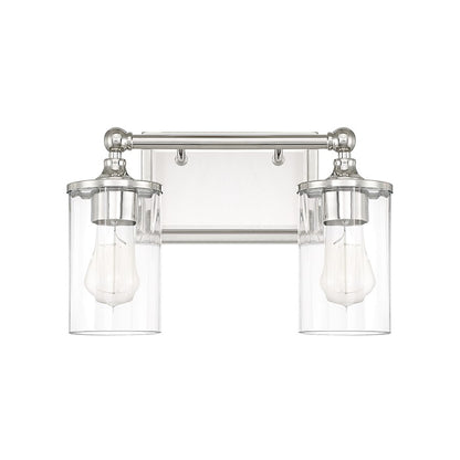 Bathroom Vanity Light, Polished Nickel