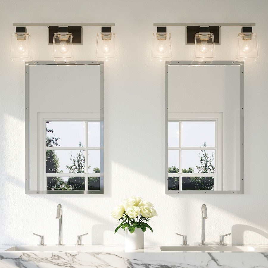 Bathroom Vanity Light, Black Tie