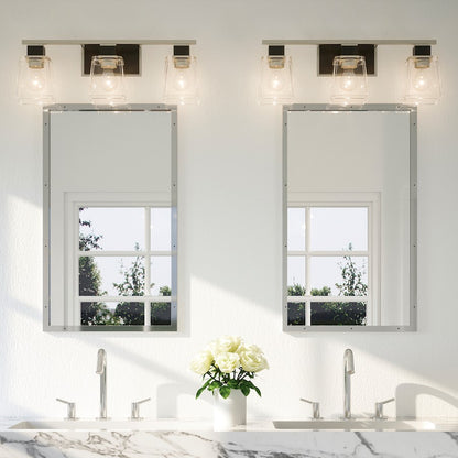 Bathroom Vanity Light, Black Tie