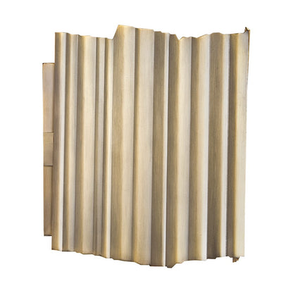 3 Light Bathroom Vanity Light, Aged Brass