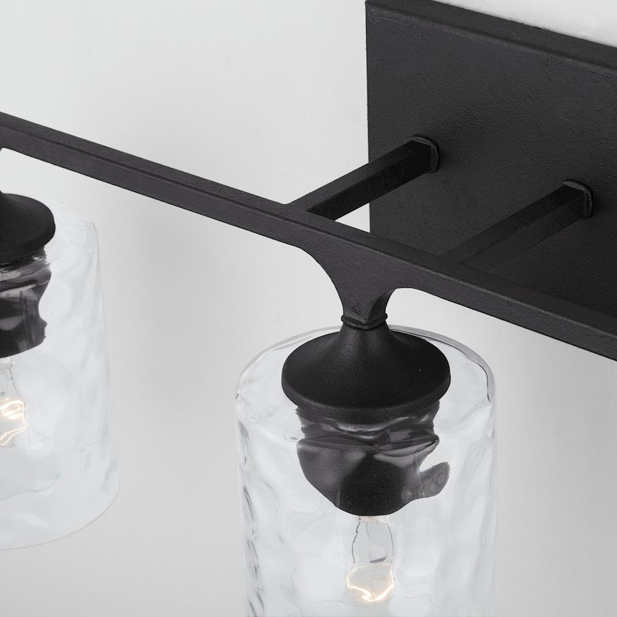 Bathroom Vanity Light, Black Iron