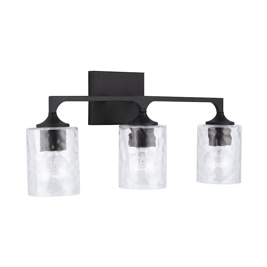 Bathroom Vanity Light, Black Iron