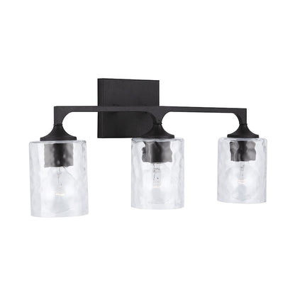 Bathroom Vanity Light, Black Iron