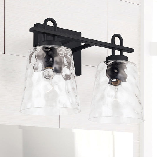 Bathroom Vanity Light, Black Iron