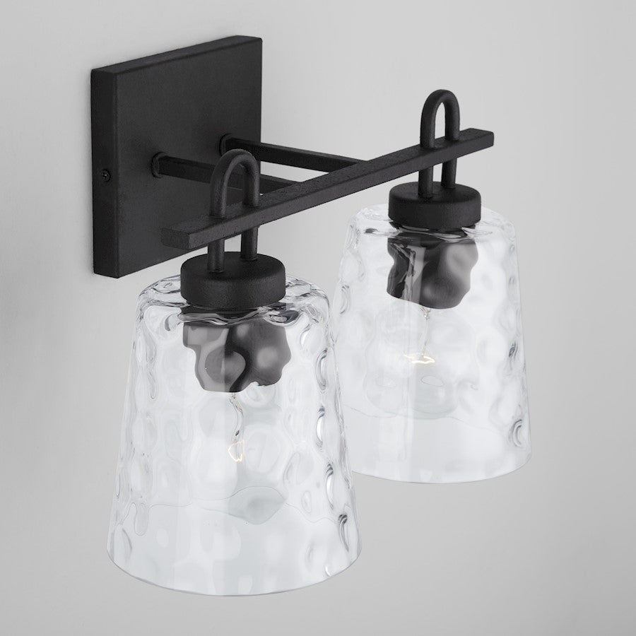 Bathroom Vanity Light, Black Iron