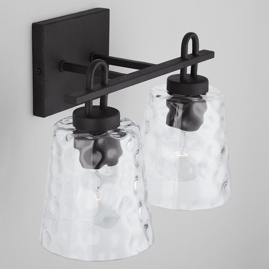 Bathroom Vanity Light, Black Iron