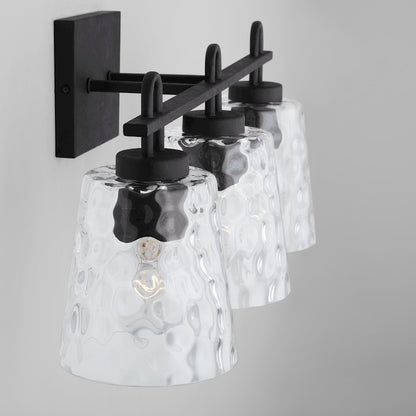 Bathroom Vanity Light, Black Iron