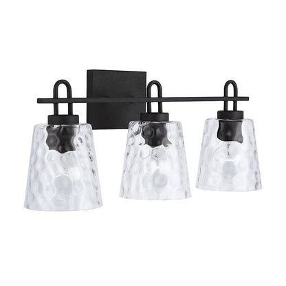 Bathroom Vanity Light, Black Iron